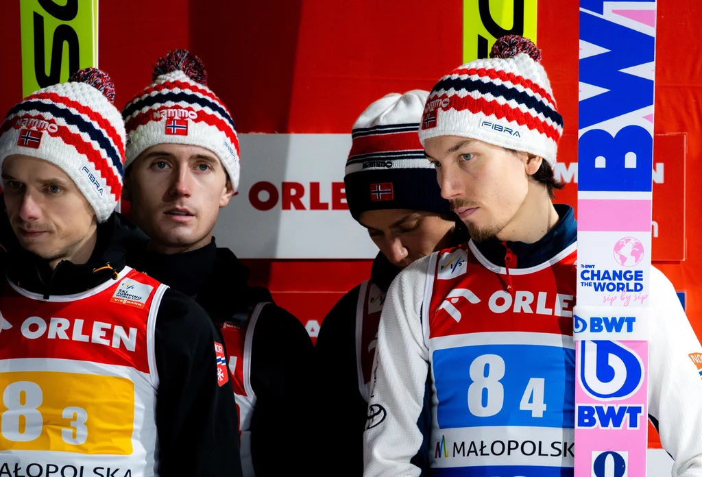 Kristoffer Eriksen Sundal, Benjamin Oestvold, Halvor Egner Granerud, Johann Andre Forfang 
