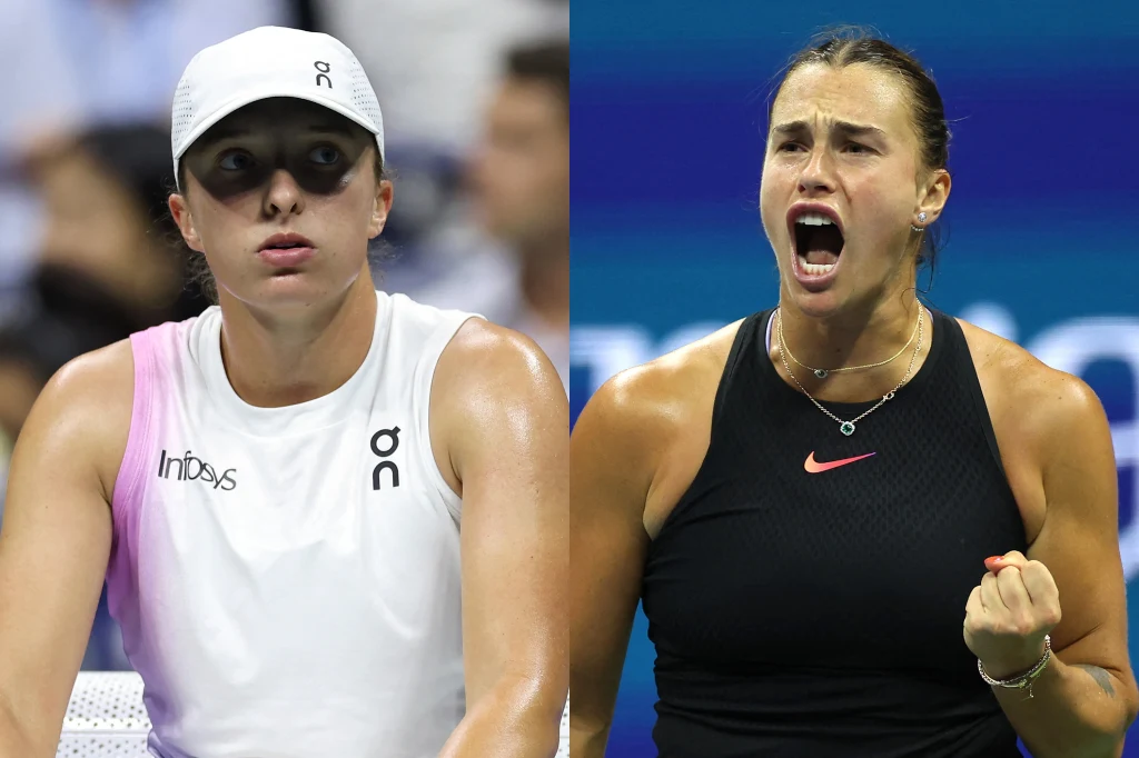 Iga Świątek i Aryna Sabalenka Iga Świątek i Aryna Sabalenka