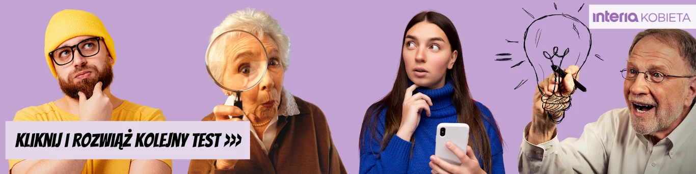 Kliknij obrazek i sprawdź pozostałe testy na inteligencję i spostrzegawczość Kliknij obrazek i sprawdź pozostałe testy na inteligencję i spostrzegawczość