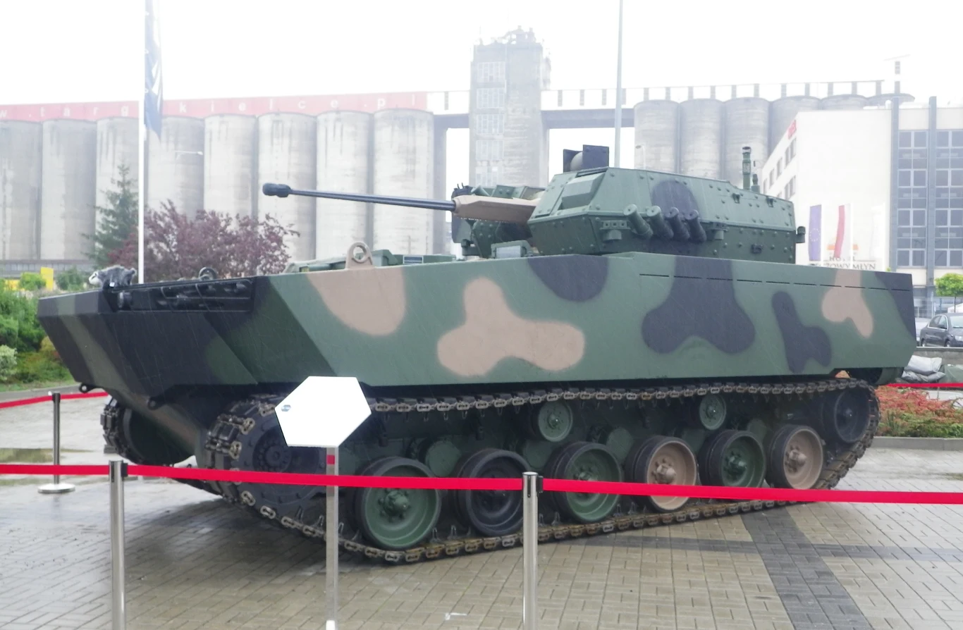 Demonstrator BWP Borsuk w 2017 roku Demonstrator BWP Borsuk w 2017 roku