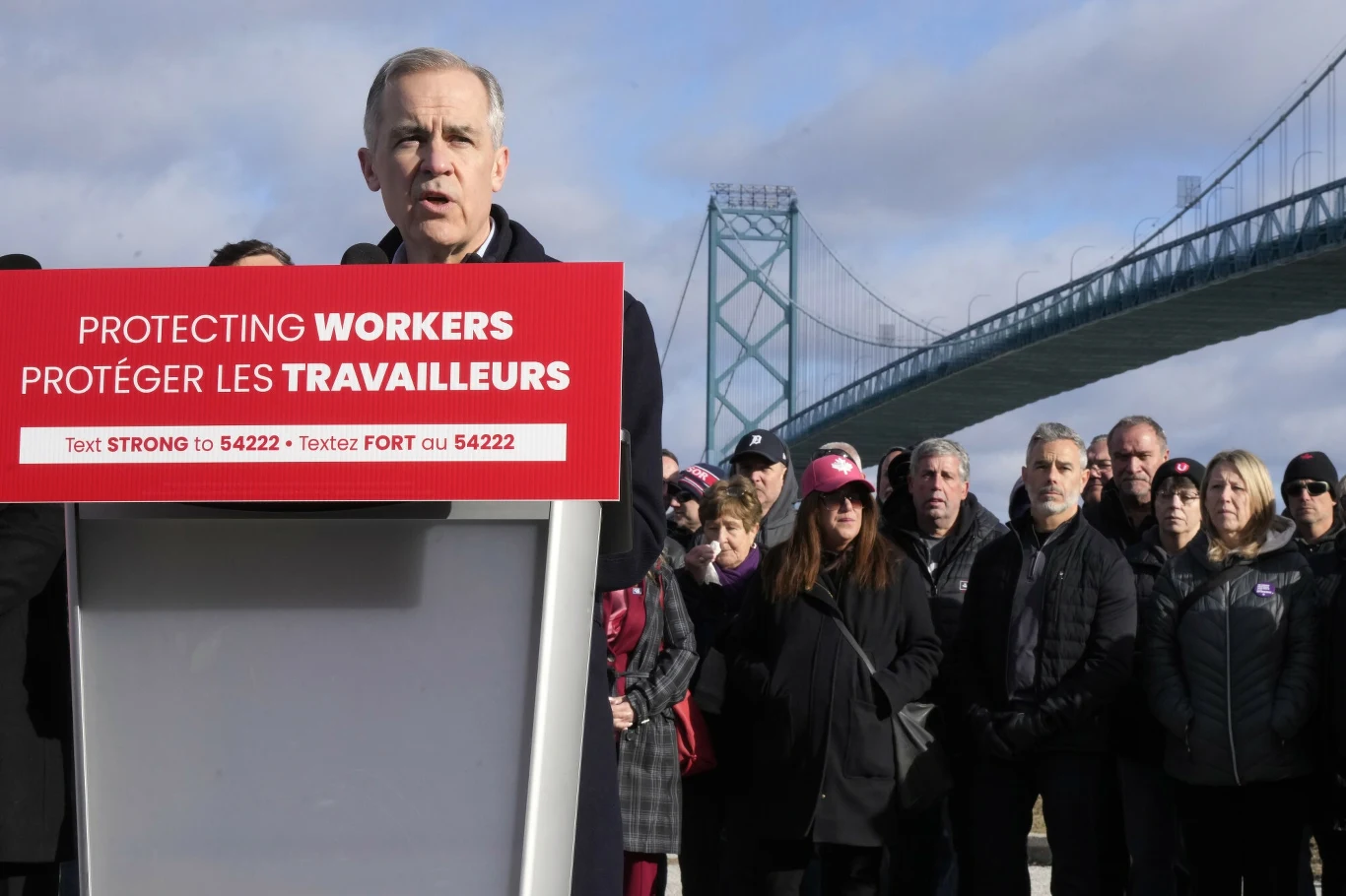 Premier Kanady Mark Carney spotkał się w Ontario z pracownikami sektora motoryzacyjnego i zapowiedział wsparcie dla branży