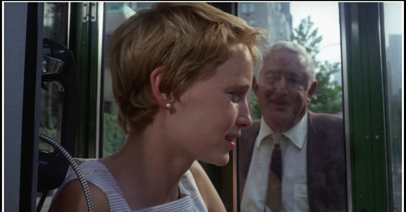 William Castle zagrał epizod w "Dziecku Rosemary". Na zdjęciu z Mią Farrow