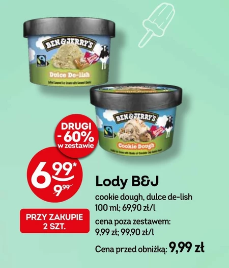Ben & Jerry's Cookie Dough Lody 100 ml