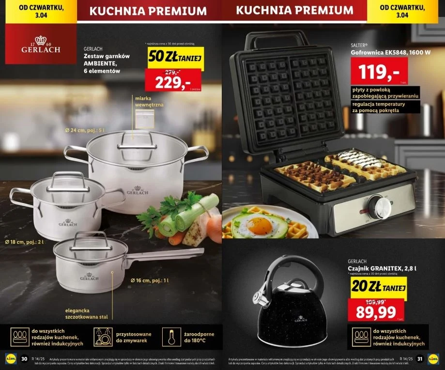 Lidl oferuje promocję na garnki Gerlach! Lidl oferuje promocję na garnki Gerlach!