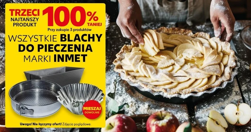 Blachy do pieczenia za darmo w Kauflandzie 