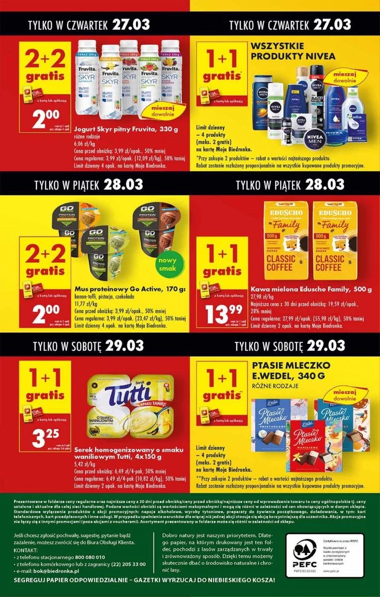 Każdego dnia nowa promocja w Biedronce! 