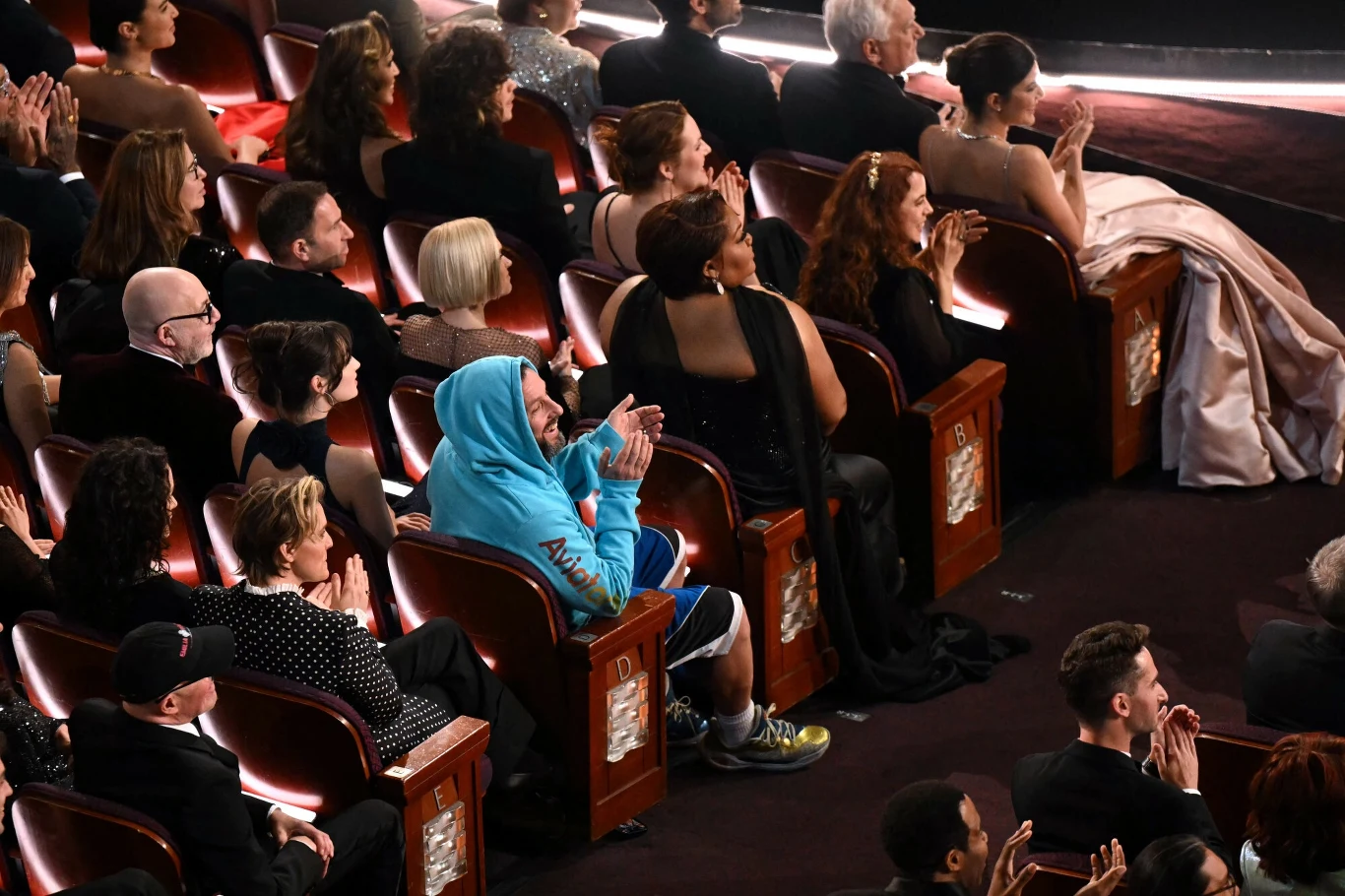 Adam Sandler podczas 97. Gali rozdania Oscarów Adam Sandler podczas 97. Gali rozdania Oscarów
