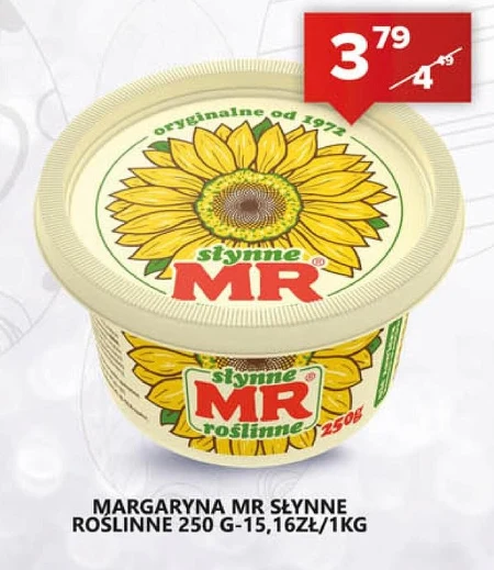 MR Słynne Roślinne Margaryna 250 g