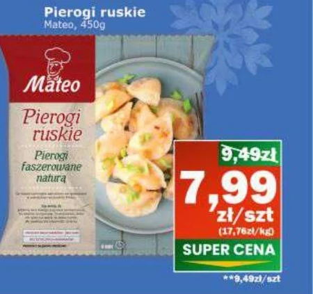Mateo Pierogi ruskie 450 g