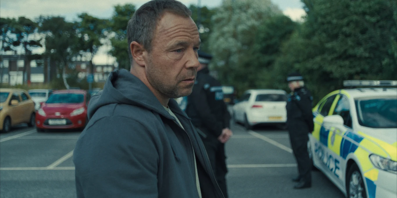 Stephen Graham grający rolę ojca i współscenarzysta serialu