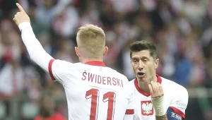 W poniedziałkowym meczu z Maltą Karol Świderski udanie zastąpił Roberta Lewandowskiego