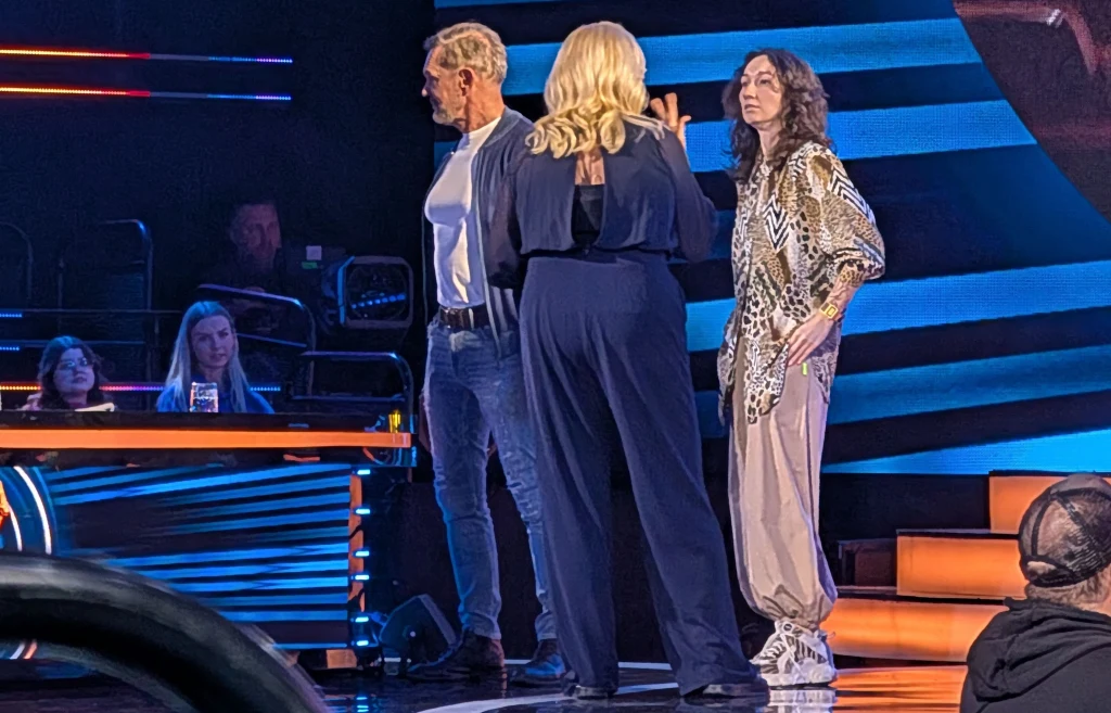 Cezary Pazura i jego córka Anastazja zauważeni na planie "Twoja Twarz Brzmi Znajomo"