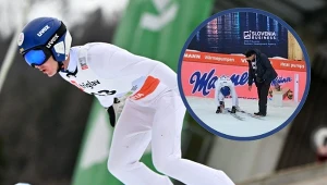 Jewhen Marusiak. W ramce pomagający mu Sandro Pertile