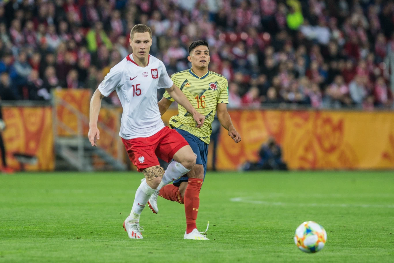 Jan Sobociński podczas mistrzostw świata do lat 20 Jan Sobociński podczas mistrzostw świata do lat 20