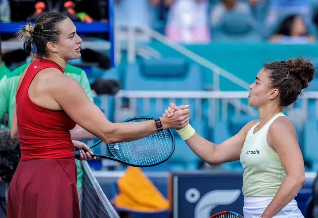 Aryna Sabalenka i Jasmine Paolini, Miami 2025 Aryna Sabalenka i Jasmine Paolini, Miami 2025