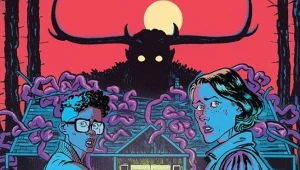 Fragment okładki pierwszego wydania zeszytu komiksu "I Hate This Place"