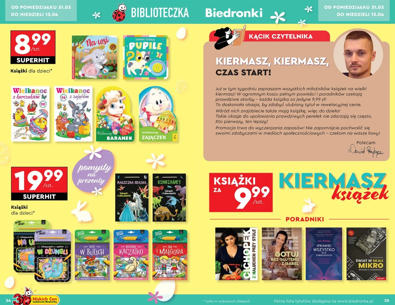 Literackie bestsellery wracają do Biedronki! Takiej promocji na książki dawno nie było