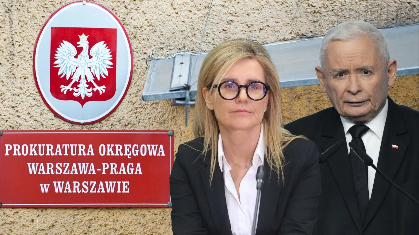 Ewa Wrzosek i Jarosław Kaczyński wezwani do prokuratury Ewa Wrzosek i Jarosław Kaczyński wezwani do prokuratury