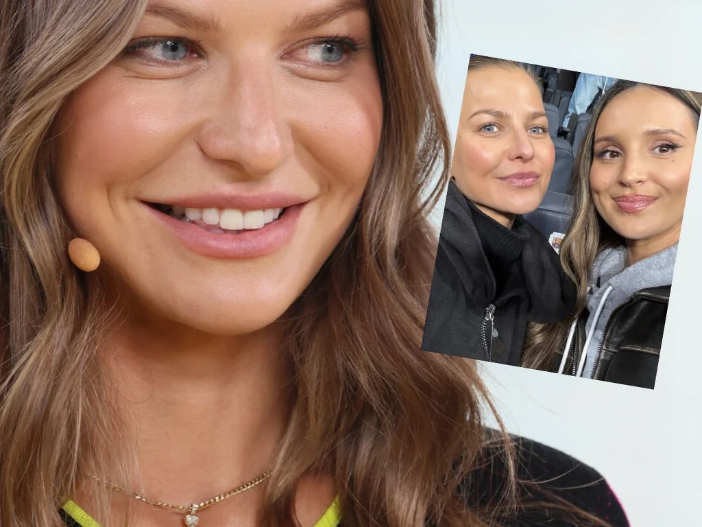 Anna Lewandowska i Marina Łuczenko-Szczęsna kibicowały mężom