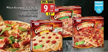 Dr. Oetker Guseppe Pizza z szynką i pieczarkami 425 g