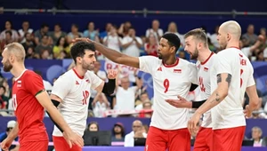 Wilfredo Leon z kolegami z reprezentacji Polski siatkarzy