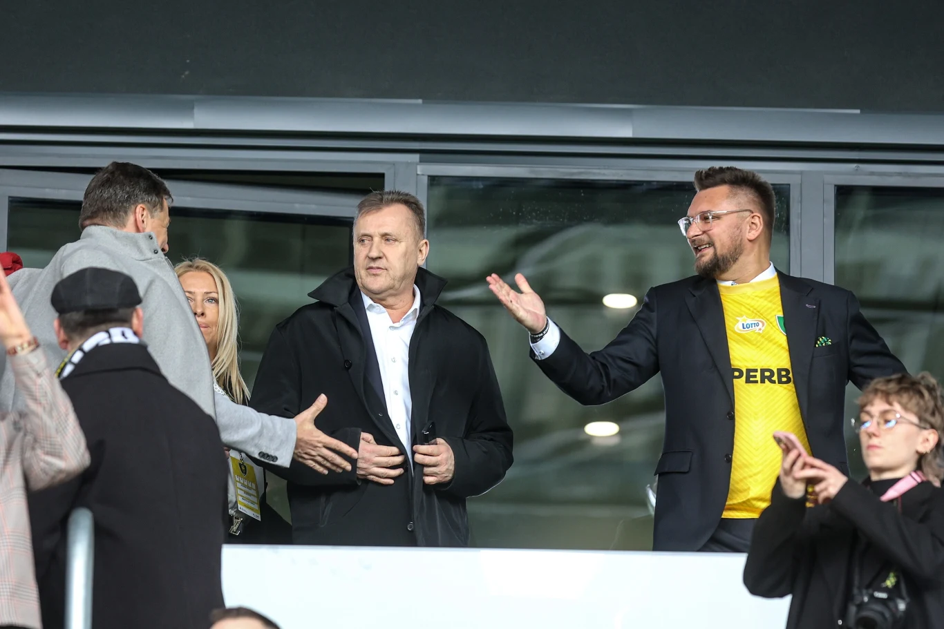 Na inauguracji nowego obiektu w Katowicach obecny był m.in. prezes PZPN Cezary Kulesza