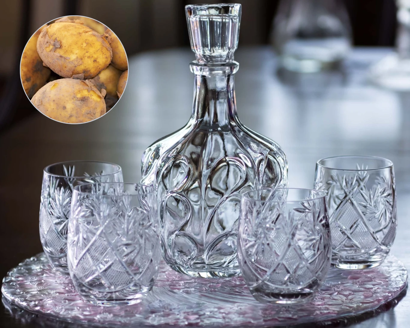 Do wyczyszczenia kryształowego wazonu wystarczą obierki po ziemniakach. To skuteczny domowy sposób, o którym mało osób wie Do wyczyszczenia kryształowego wazonu wystarczą obierki po ziemniakach. To skuteczny domowy sposób, o którym mało osób wie