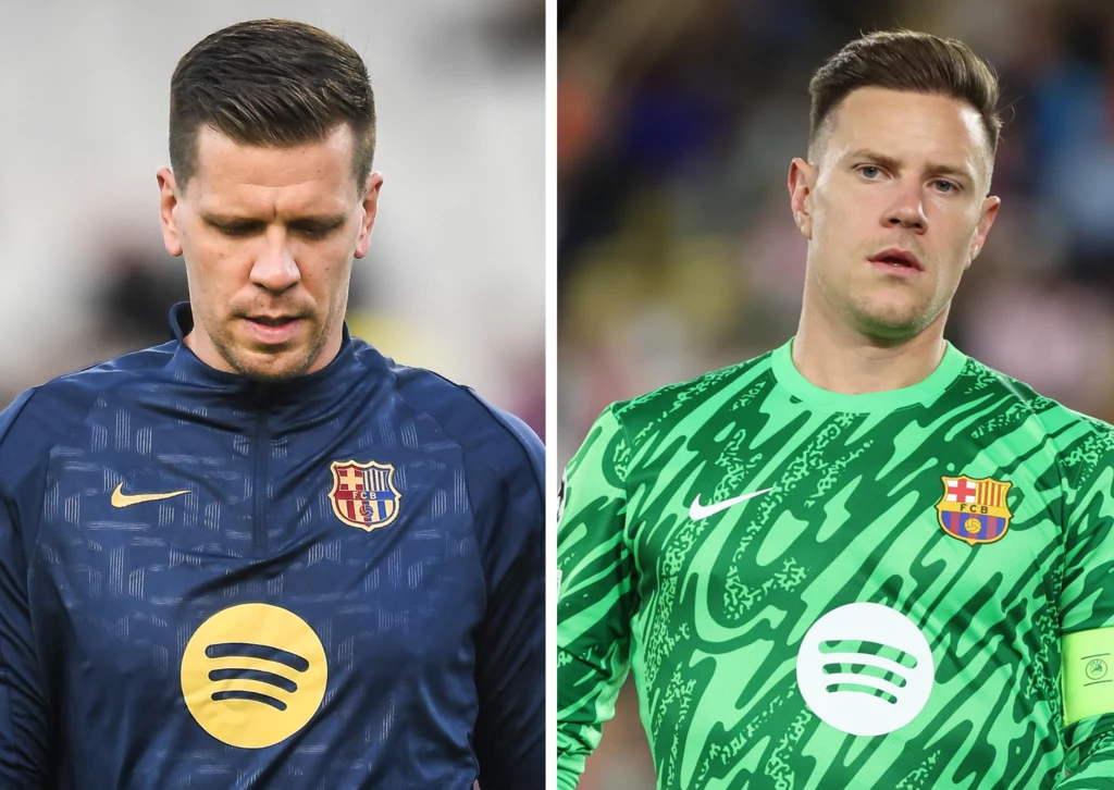 Wojciech Szczęsny i Marc-Andre Ter Stegen Wojciech Szczęsny i Marc-Andre Ter Stegen