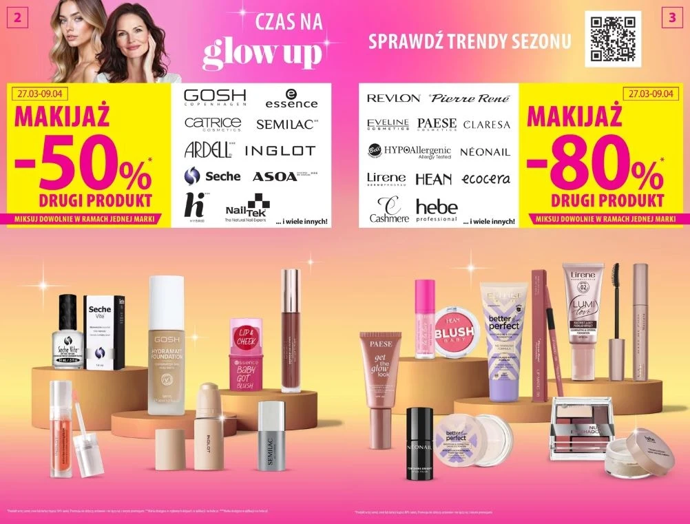 Hebe oferuje promocję na kosmetyki!