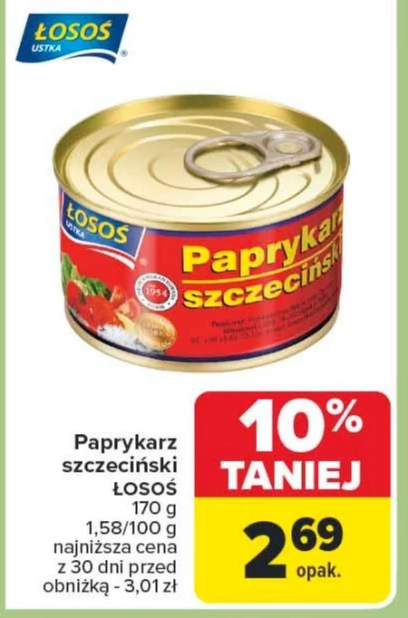 Łosoś Ustka Paprykarz szczeciński 170 g