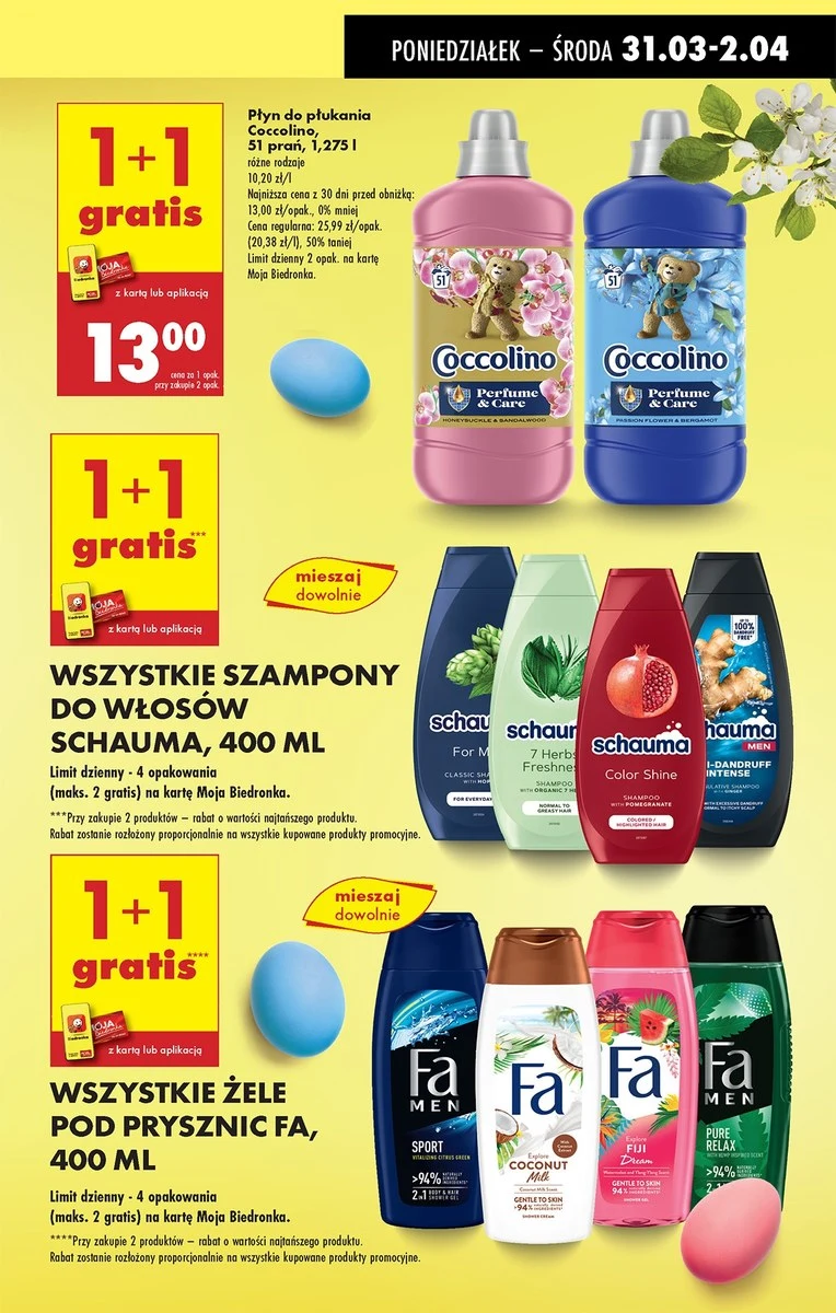 Biedronka rozdaje gratisowe produkty 