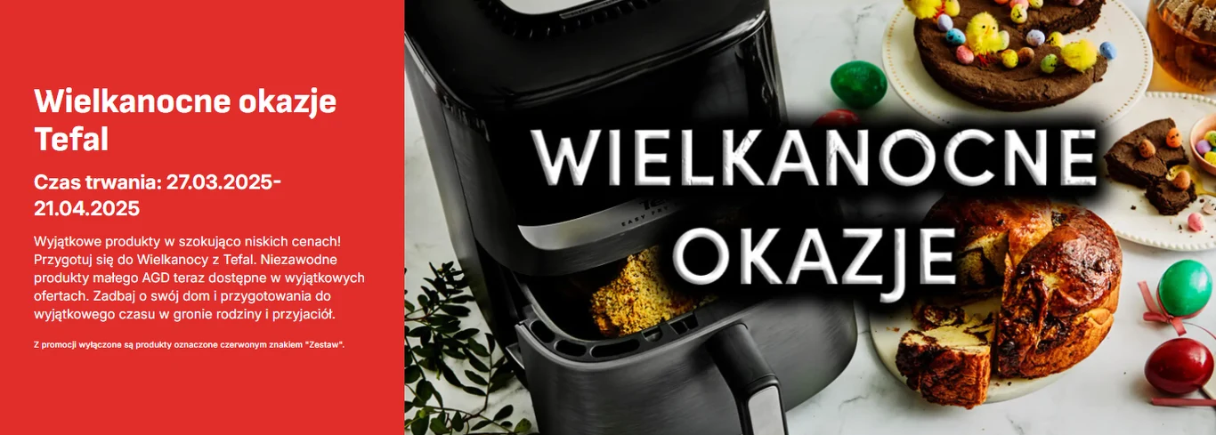 Szukasz więcej? Sprawdź promocje na produkty bezpośrednio na tefal.pl