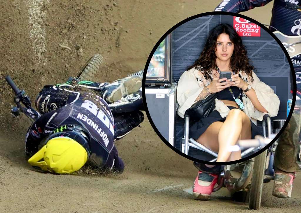 Straszliwa kraksa Taia Woffindena. W kółku żona Faye Woffinden Straszliwa kraksa Taia Woffindena. W kółku żona Faye Woffinden