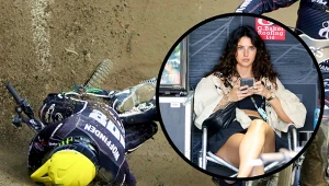 Straszliwa kraksa Taia Woffindena. W kółku żona Faye Woffinden