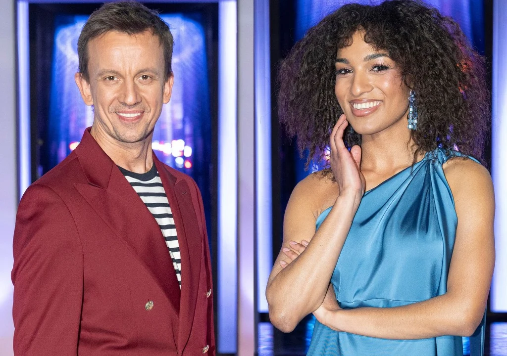 Uczestnicy "Twoja twarz brzmi znajomo": Modest Ruciński i Natalia Muianga