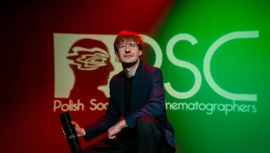 Łukasz Żal z nagrodą PSC na zdjęcia do "Strefy interesów", fot. Karol Samborski