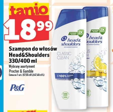 Head & Shoulders Citrus Fresh Szampon przeciwłupieżowy 300ml