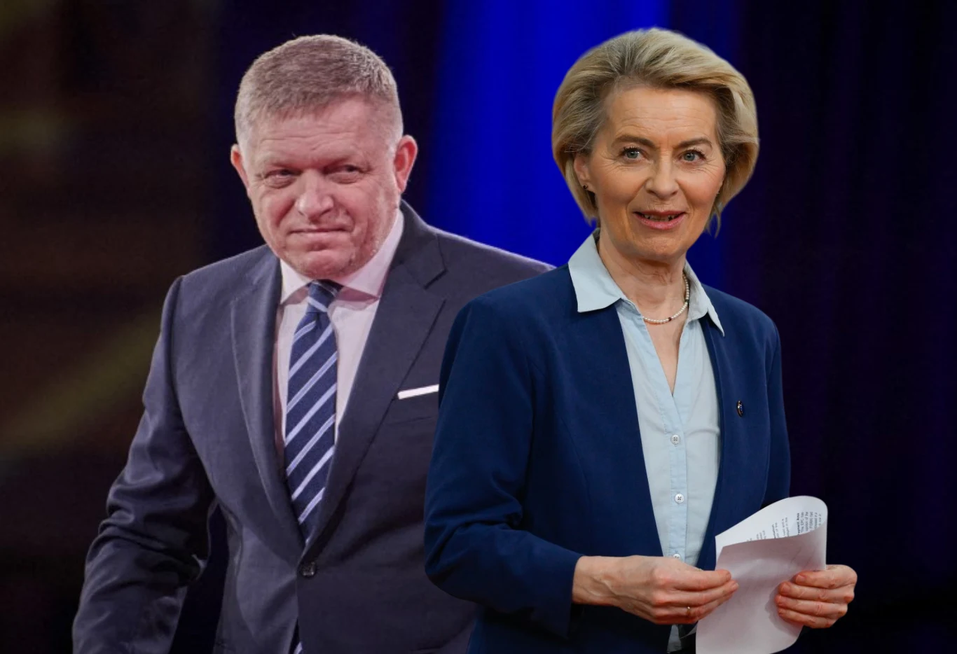 Słowacja. Zaskakujący przebieg rozmowy Fico z szefową KE. "Rugała mnie" - Wydarzenia w INTERIA.PL