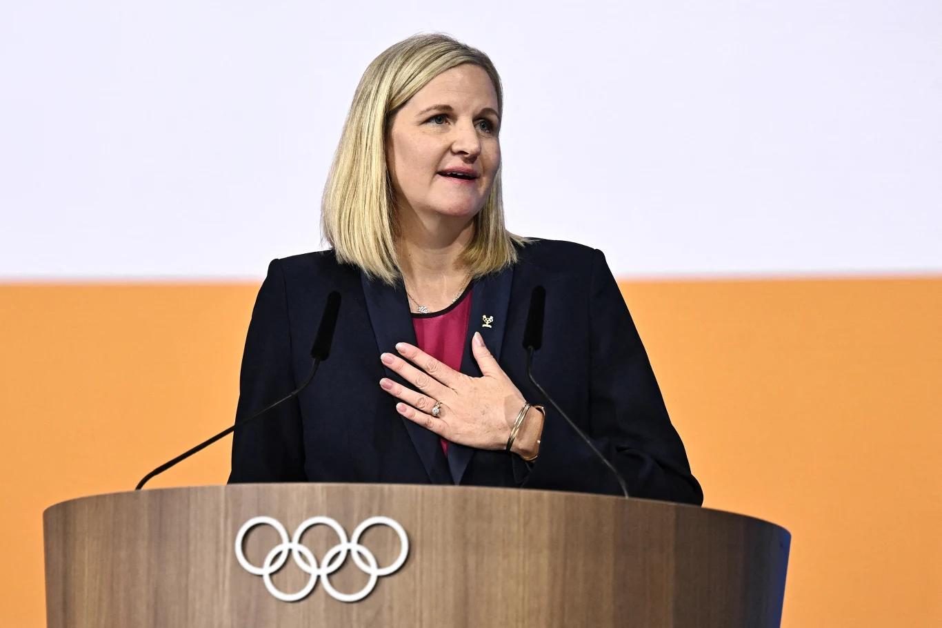 Kirsty Coventry, nowo wybrana przewodnicząca MKOl