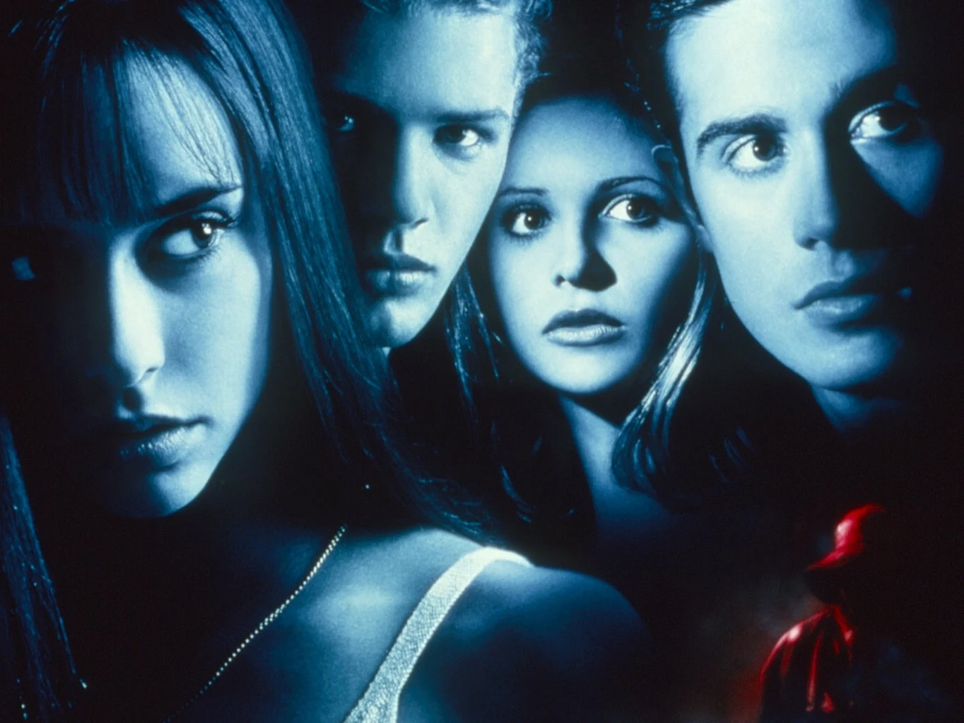 Bohaterowie filmu "Koszmar minionego lata" z 1997 roku Bohaterowie filmu "Koszmar minionego lata" z 1997 roku