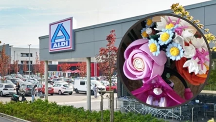 Bukiety kwiatów z klocków w ALDI! 
