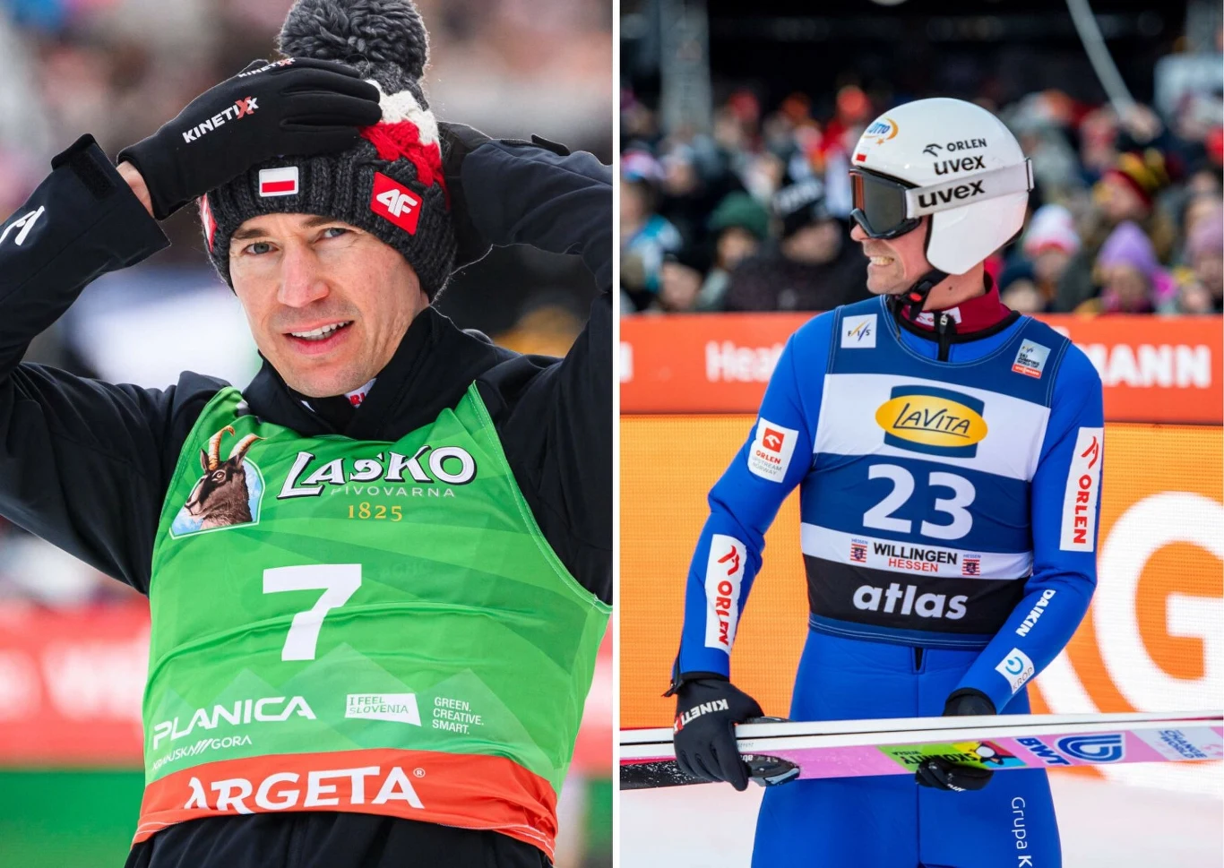Kamil Stoch i Piotr Żyła