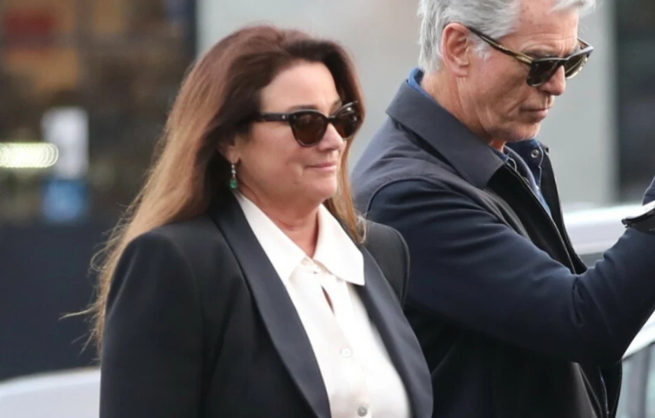 Pierce Brosnan i Keely Shaye Smith Pierce Brosnan i Keely Shaye Smith