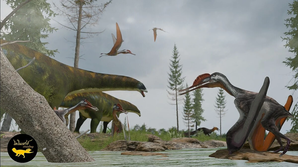 Tak żył w kredzie Garudapterus