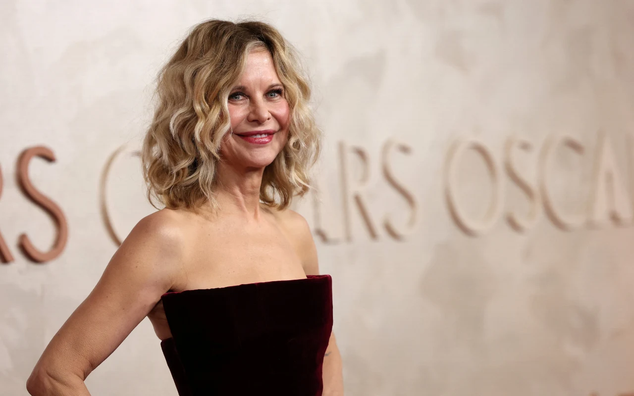 Meg Ryan na oscarowej gali w marcu 2025 roku