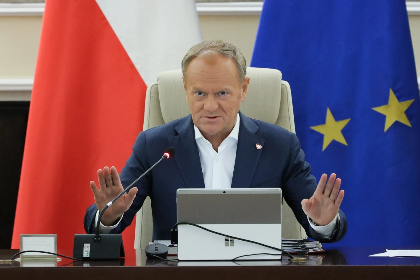 Donald Tusk po posiedzeniu rządu (wtorek 01.04.2025) Donald Tusk po posiedzeniu rządu (wtorek 01.04.2025)