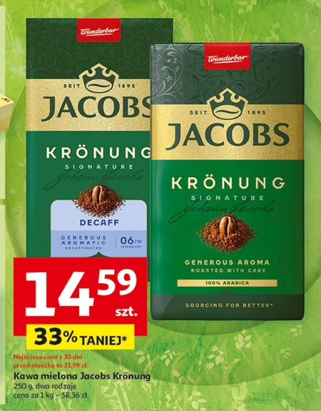 Jacobs Krönung Kawa mielona  250 g