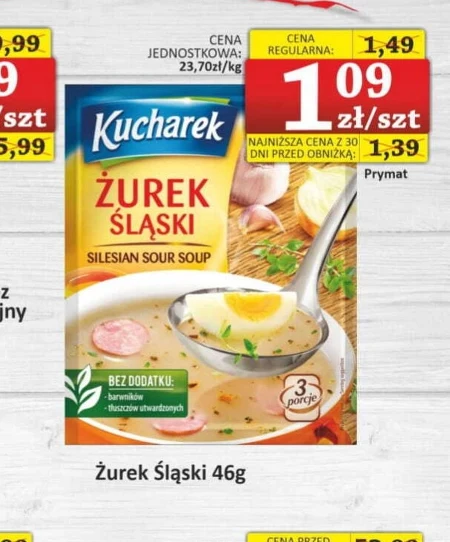 Kucharek Żurek śląski 46 g