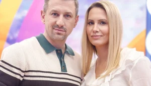 Maciej Rock i Agnieszka Hyży w "halo tu polsat"