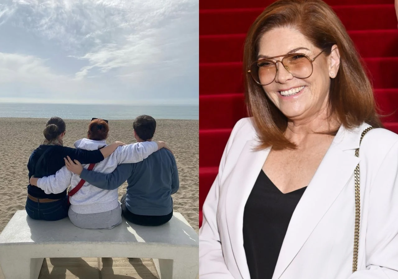 Katarzyna Dowbor pokazała córkę i zięcia Katarzyna Dowbor pokazała córkę i zięcia